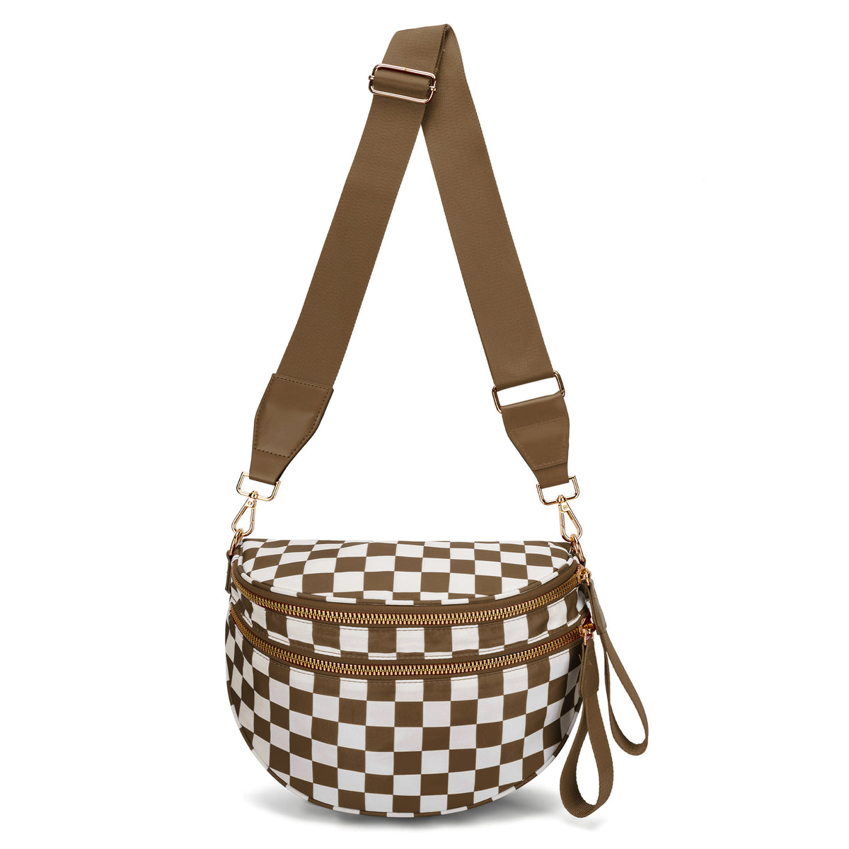 Everyday Roomy Crossbody Bag Check Patterns