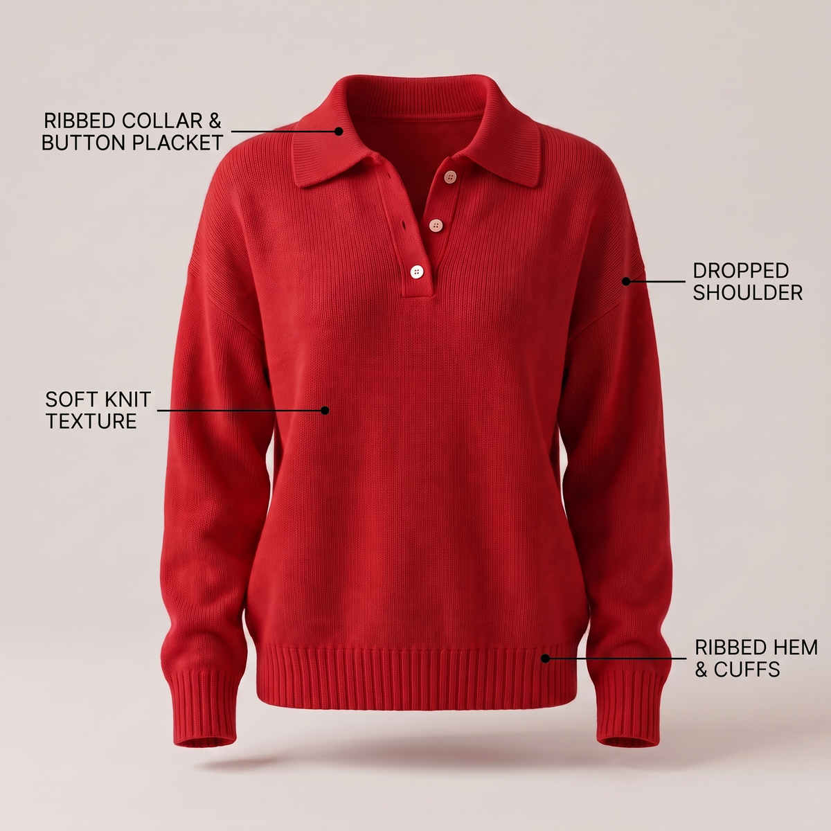 Women’s Soft Knit Sweater – ZOCOIFY