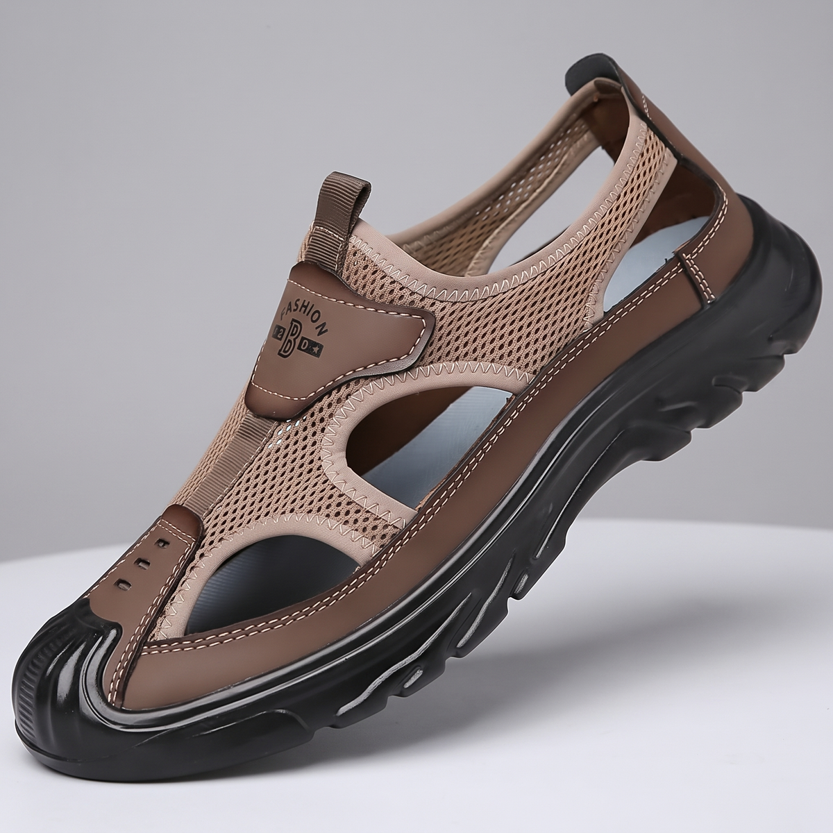 Lightweight Comfort Sandals in Brown – ZOCOIFY