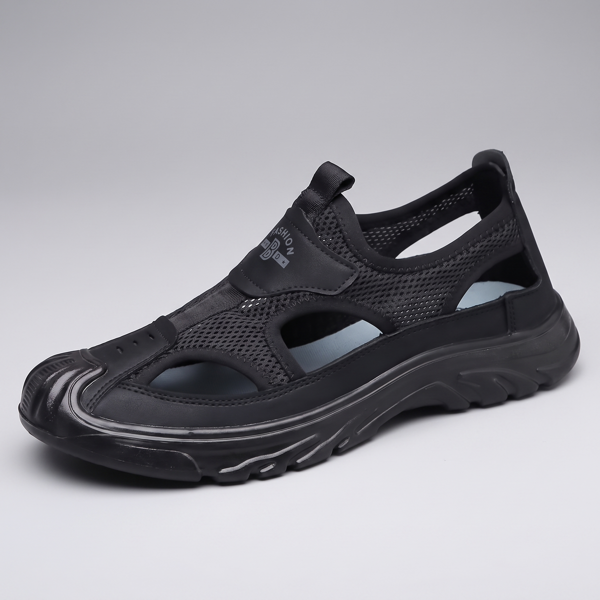 Lightweight Comfort Sandals in Black – ZOCOIFY