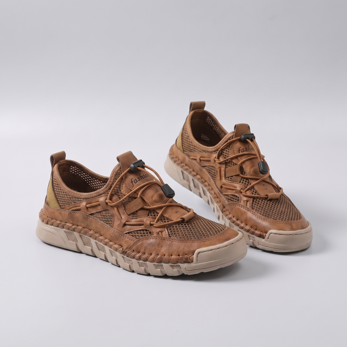Airflow Walking Shoes in Brown – ZOCOIFY