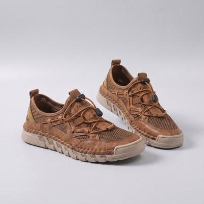 Airflow Walking Shoes in Brown – ZOCOIFY