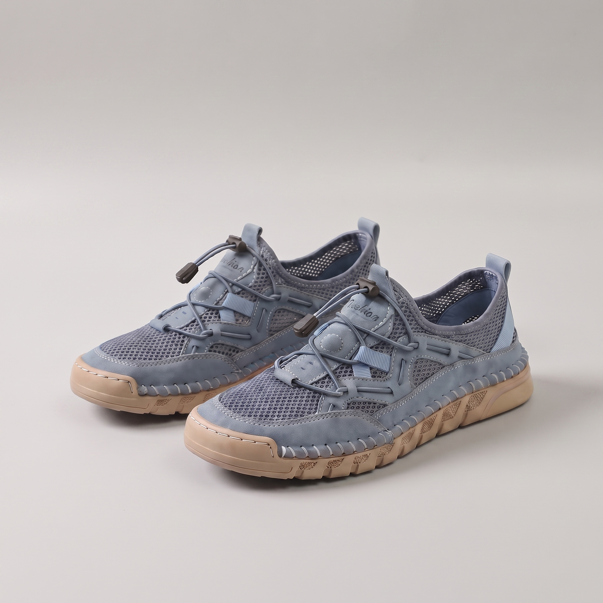 Airflow Walking Shoes in Light Blue – ZOCOIFY