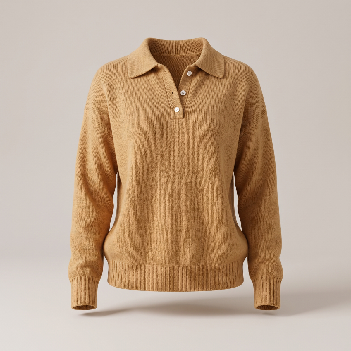 Women’s Soft Knit Sweater in Caramel – ZOCOIFY