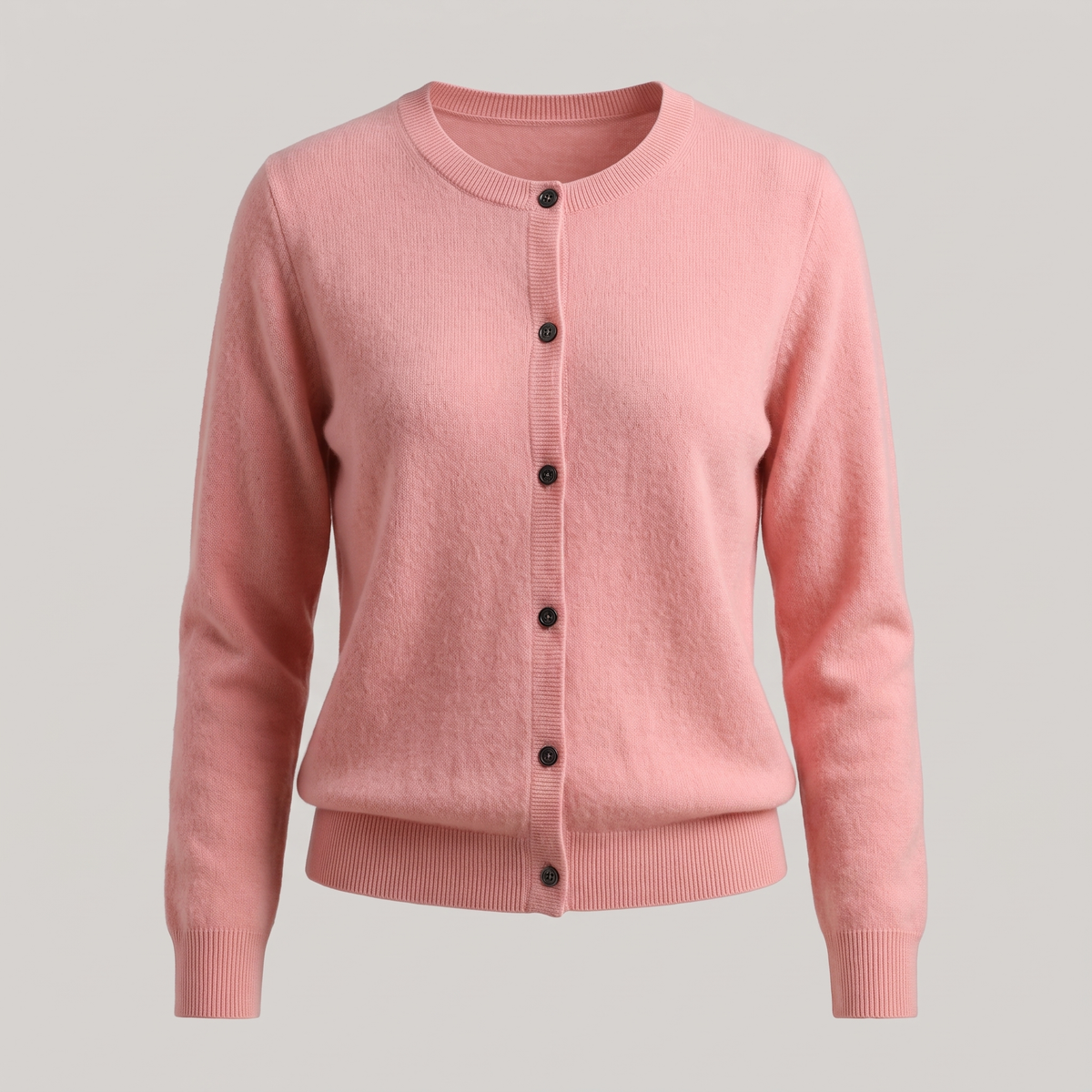 Button-Up Knit Sweater in Pink – ZOCOIFY