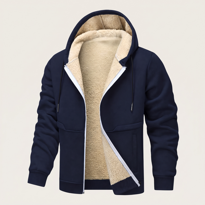 Teddy-Lined Zip Jacket – ZOCOIFY