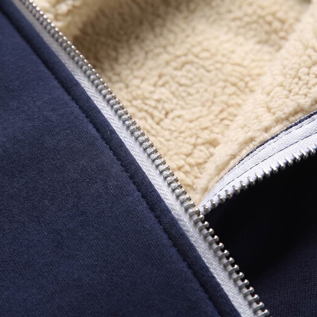 Teddy-Lined Zip Jacket – ZOCOIFY