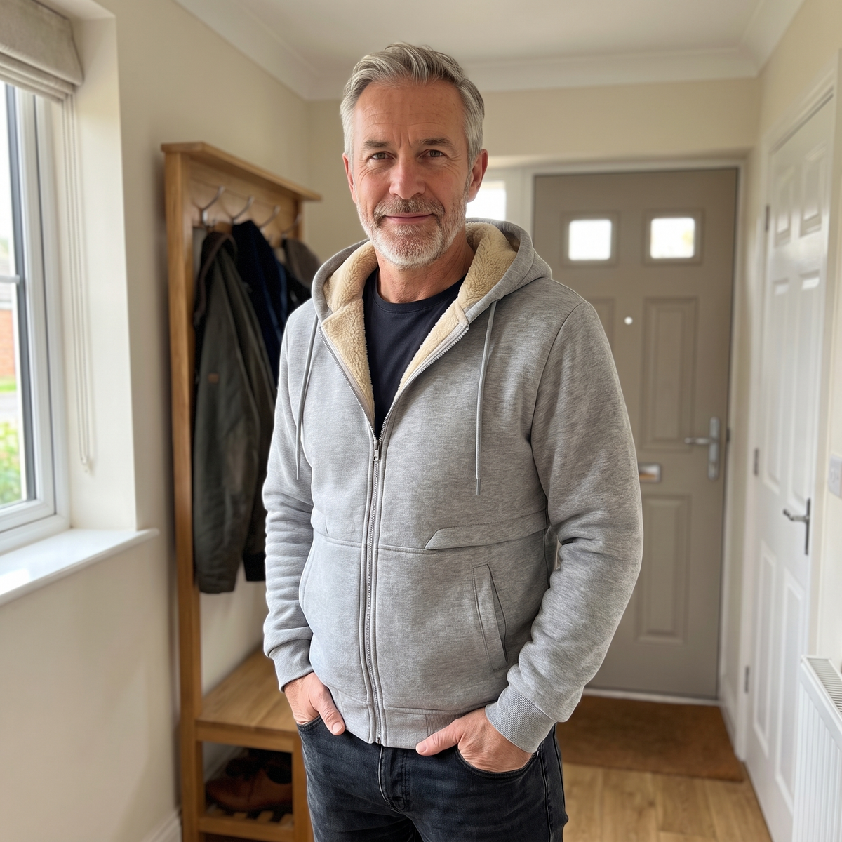 Teddy-Lined Zip Jacket – ZOCOIFY
