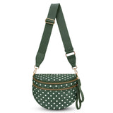 ZOCOIFY Everyday Roomy Crossbody Bag, Green Dot