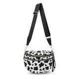 ZOCOIFY Everyday Roomy Crossbody Bag, Cow Print