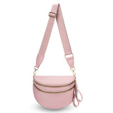 ZOCOIFY Everyday Roomy Crossbody Bag, Pink
