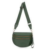 ZOCOIFY Everyday Roomy Crossbody Bag, Green