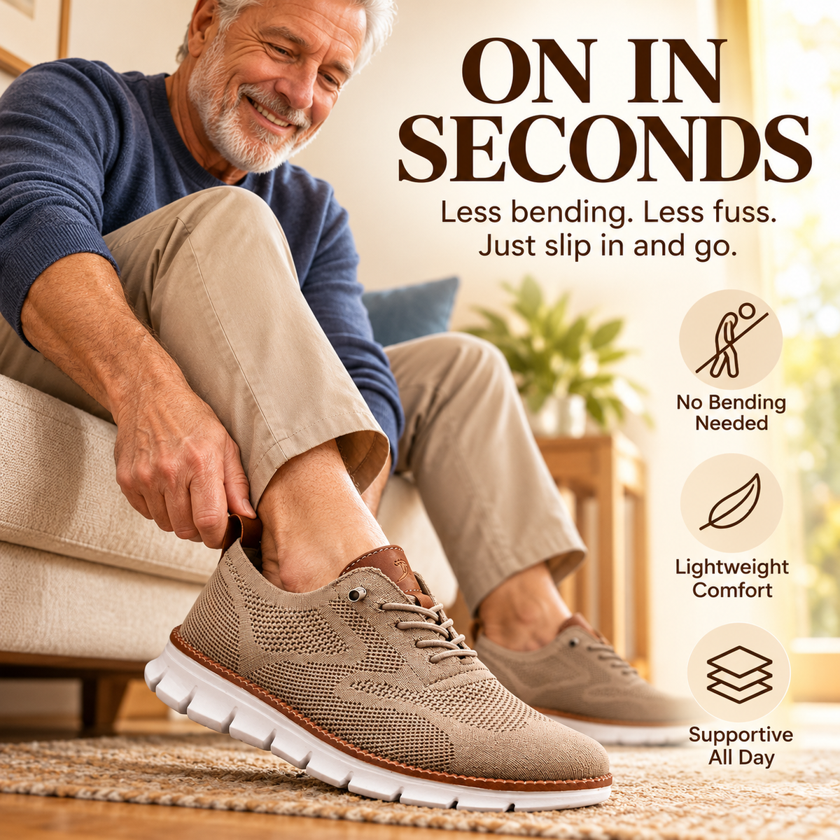 All-Day Comfort Walker - On in Seconds