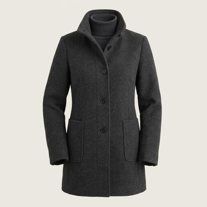 All-Season Comfort Coat in Black – ZOCOIFY