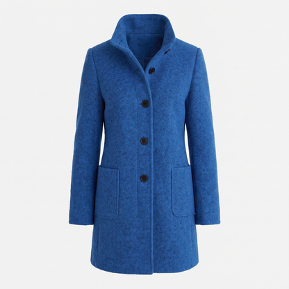 All-Season Comfort Coat in Blue – ZOCOIFY