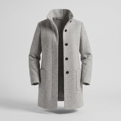 All-Season Comfort Coat in Grey – ZOCOIFY