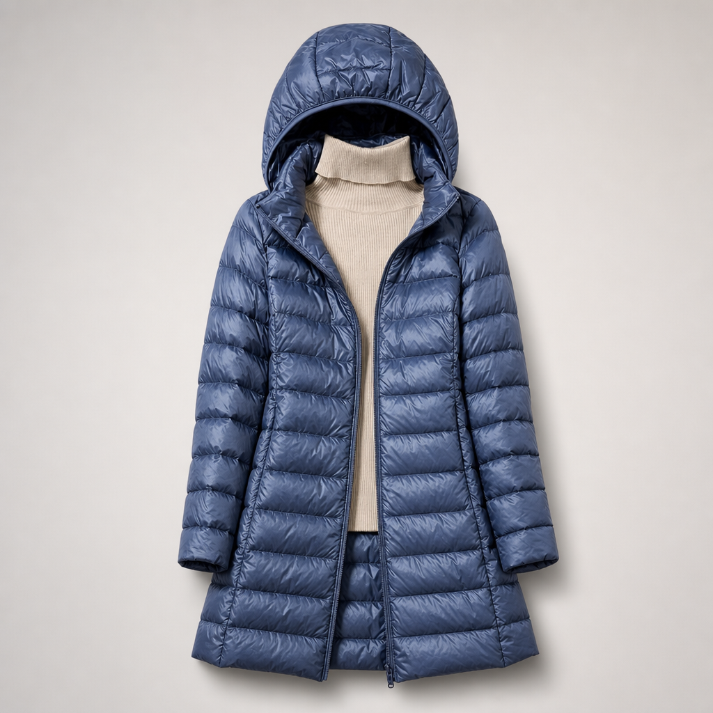 Ultralight Quilted Jacket in Blue – ZOCOIFY