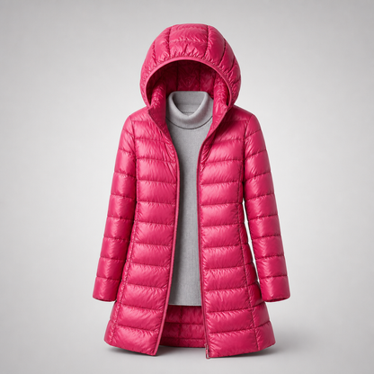 Ultralight Quilted Jacket in Red – ZOCOIFY