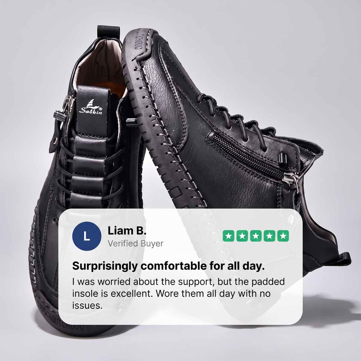 Smart Everyday Shoes in Black – ZOCOIFY