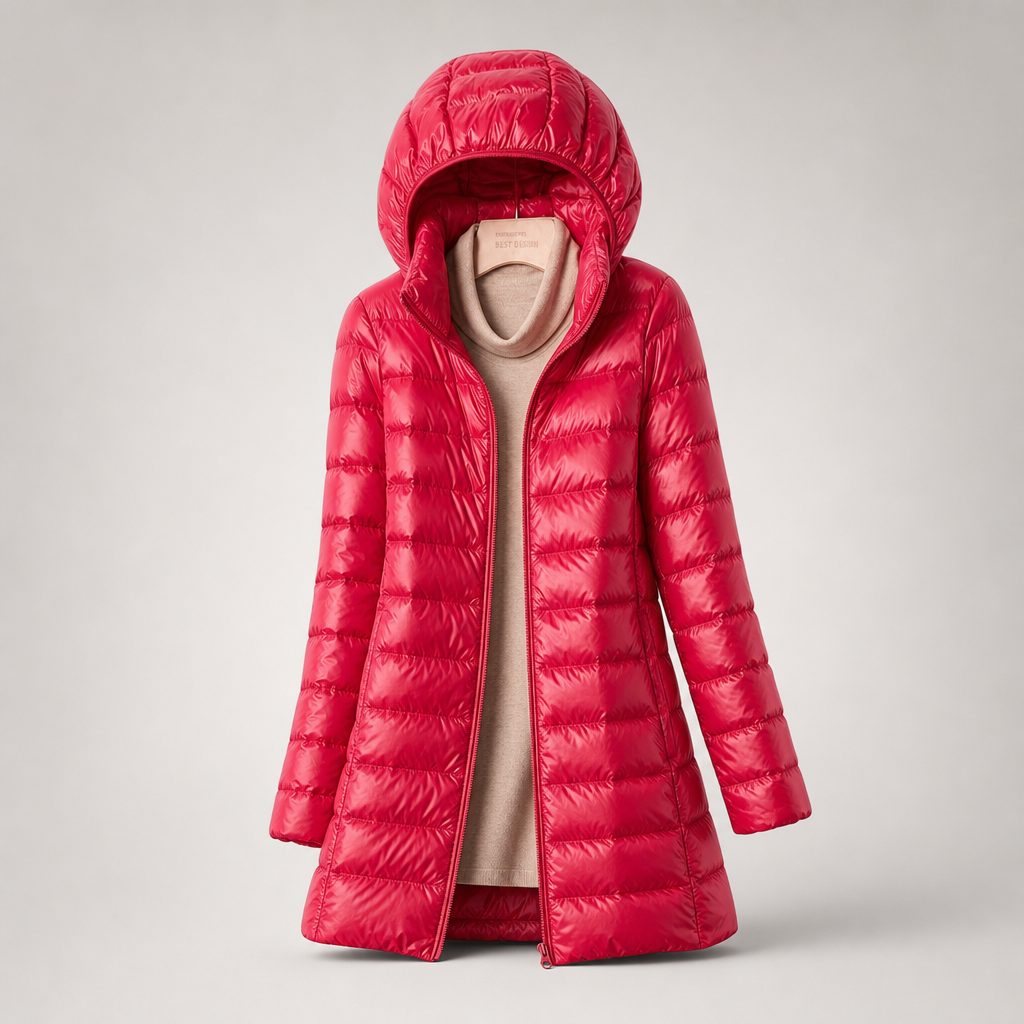 Ultralight Quilted Jacket in Fuchsia – ZOCOIFY