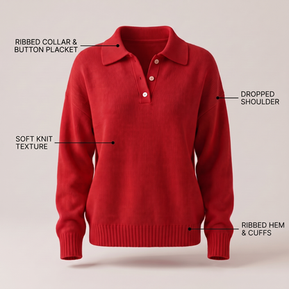 Women’s Soft Knit Sweater – ZOCOIFY