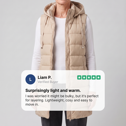Long Quilted Vest – ZOCOIFY