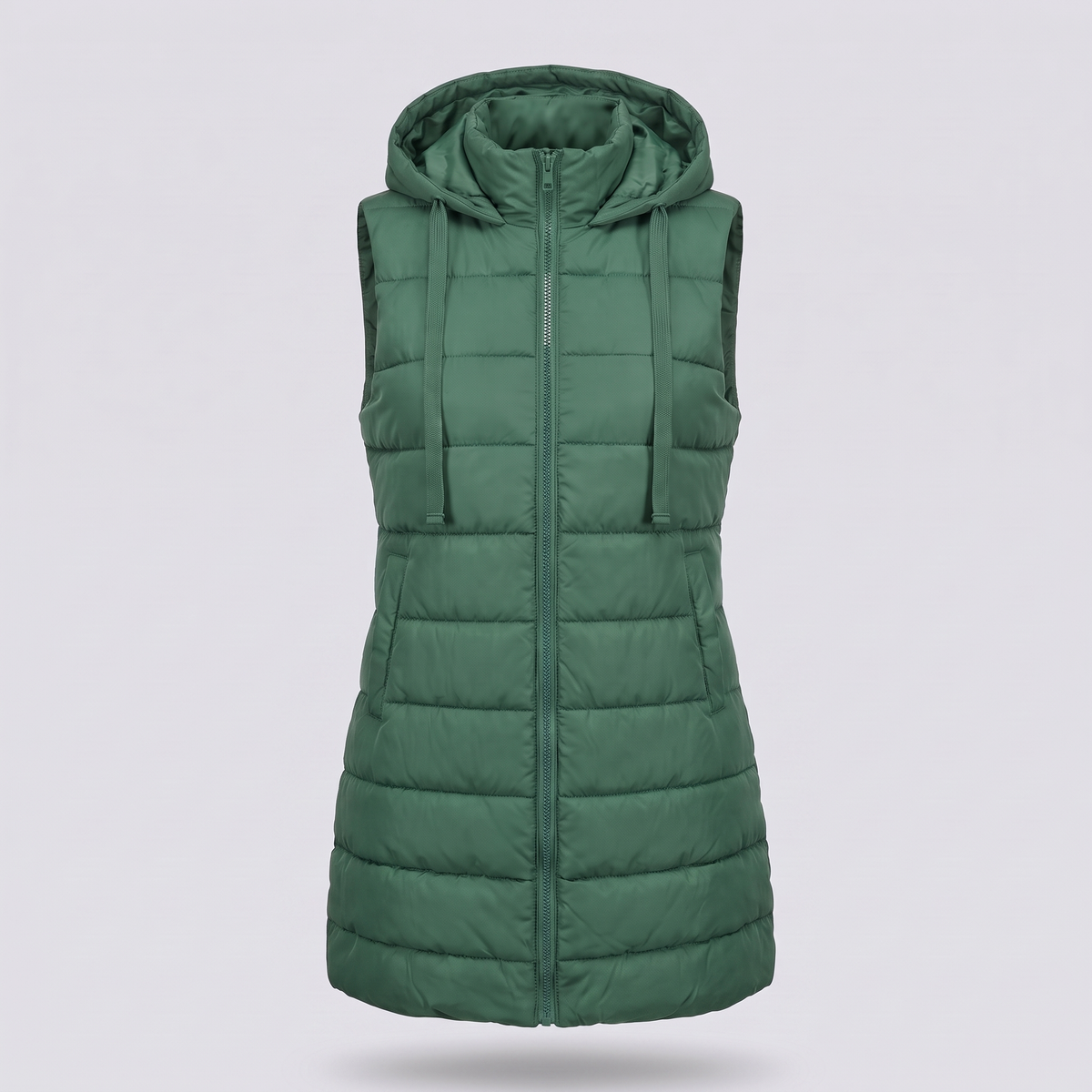 Long Quilted Vest – ZOCOIFY
