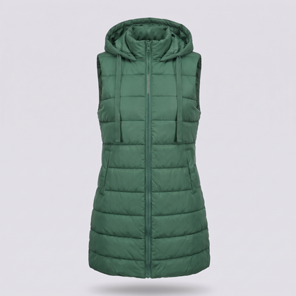 Long Quilted Vest – ZOCOIFY
