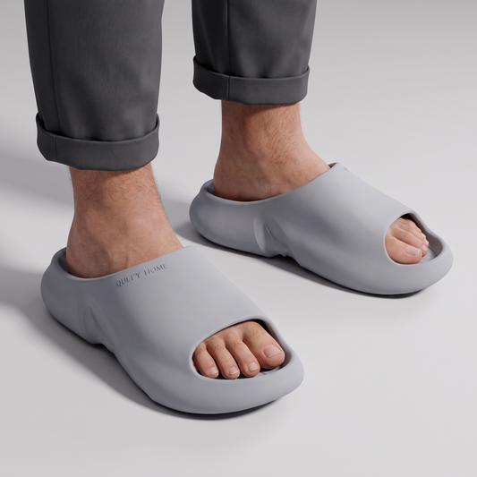 Foam Slides in Grey – ZOCOIFY