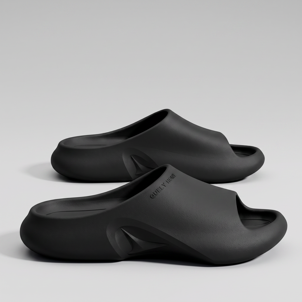 Foam Slides in Black – ZOCOIFY