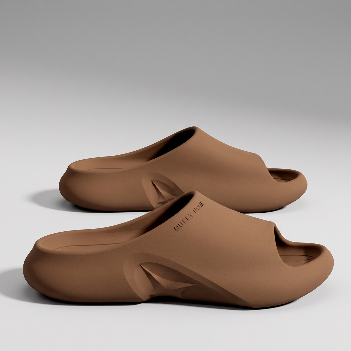 Foam Slides in Brown – ZOCOIFY
