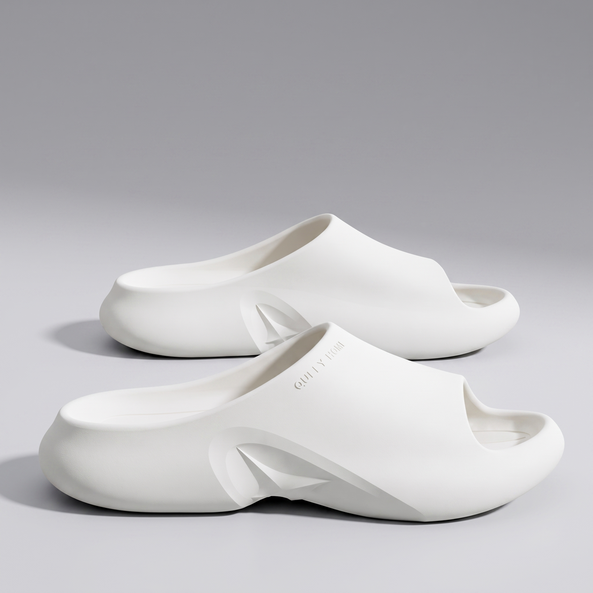 Foam Slides in White – ZOCOIFY