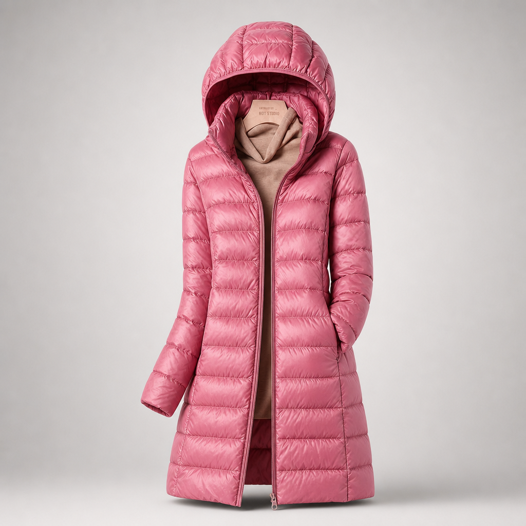 Ultralight Quilted Jacket in Pink – ZOCOIFY